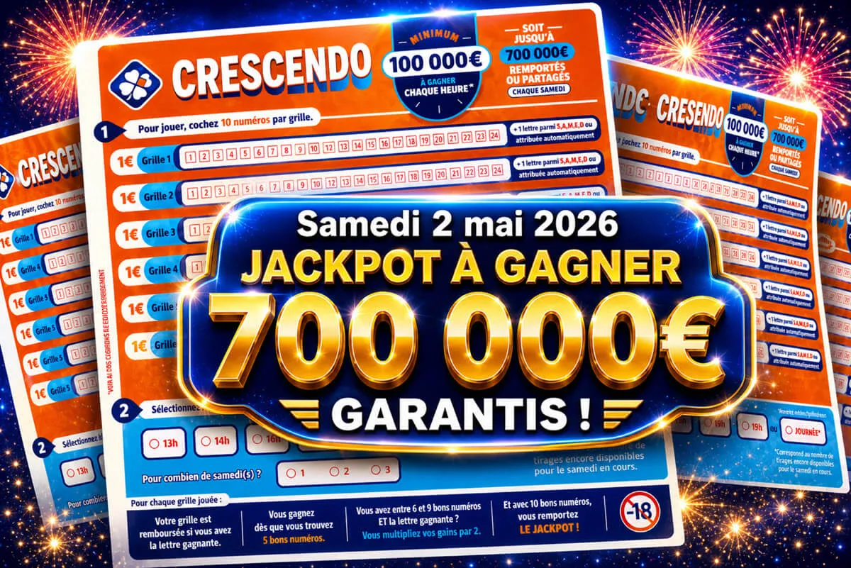 r&eacute;sultats crescendo fdj &mdash; FR news