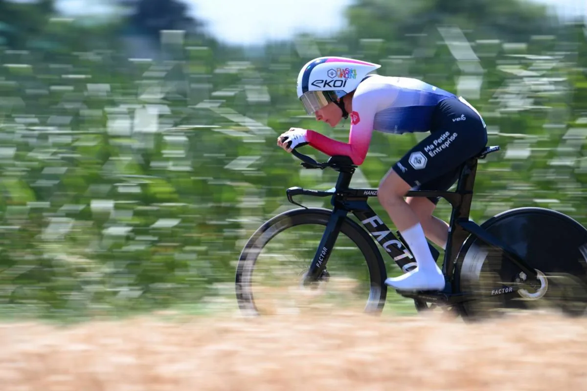 C&eacute;lia Le Mou&euml;l s'impose sur le contre-la-montre des Championnats de France - L'&Eacute;quipe