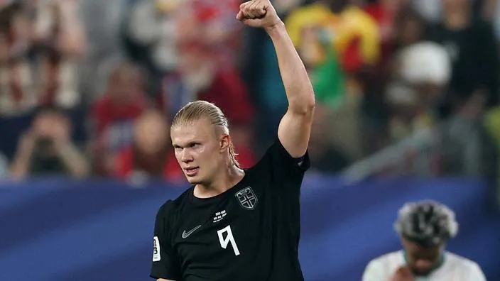 Erling Haaland sera la grande menace pour les Bleus vendredi lors de la 3e journ&eacute;e de la Coupe du monde.