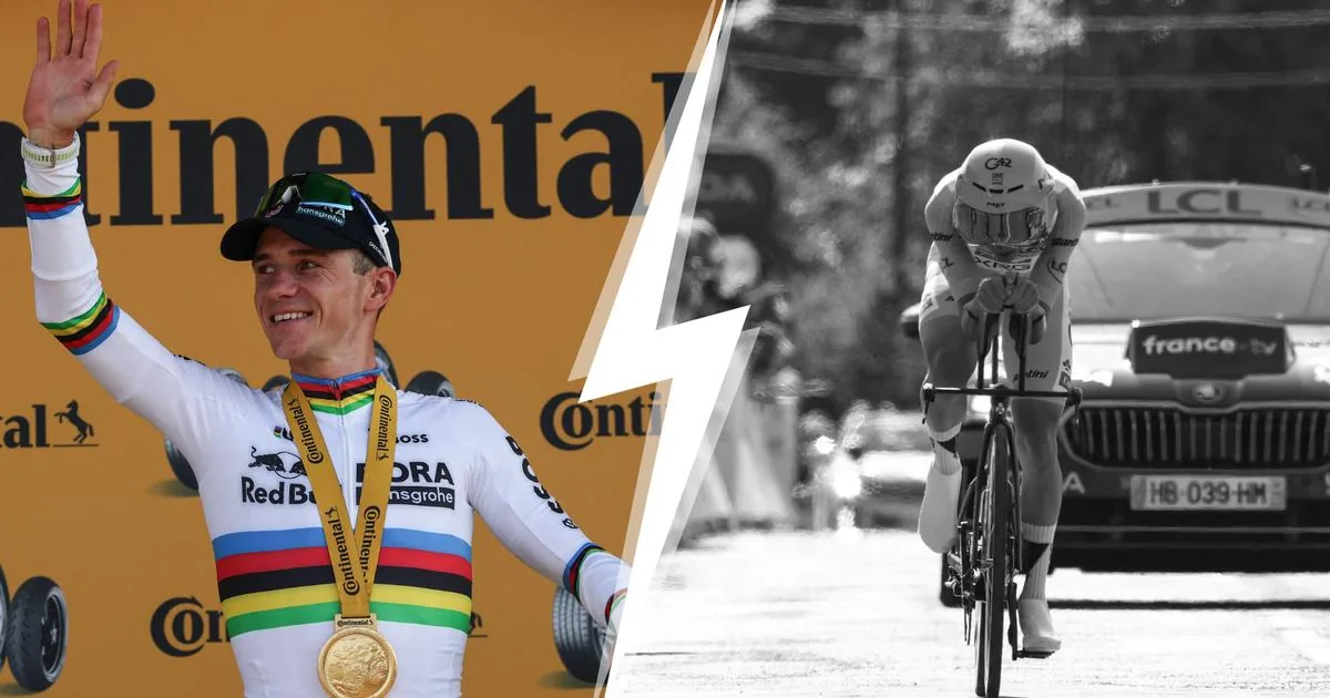 Paul Seixas, apr&egrave;s sa 4e place sur le chrono du Tour de France : &laquo; La descente &eacute;tait peut-&ecirc;tre un peu dangereuse sur un v&eacute;lo de chrono &raquo;