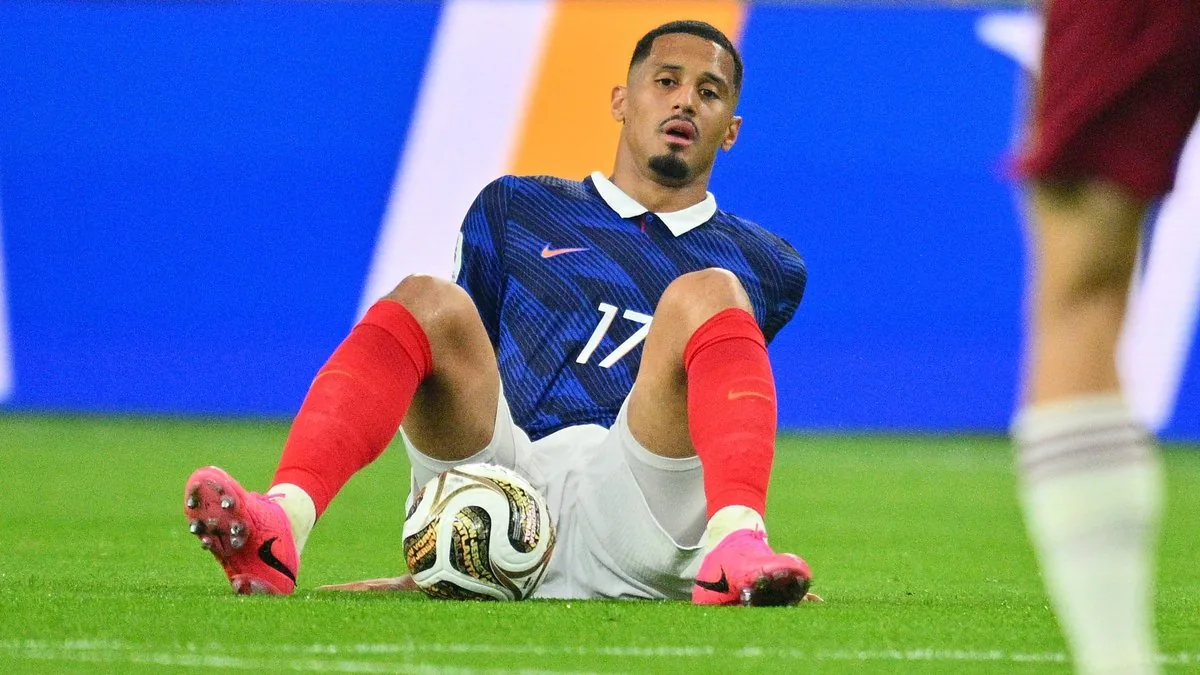 Coupe du monde 2026 - William Saliba aurait jou&eacute; le Mondial avec une fracture du dos - Eurosport