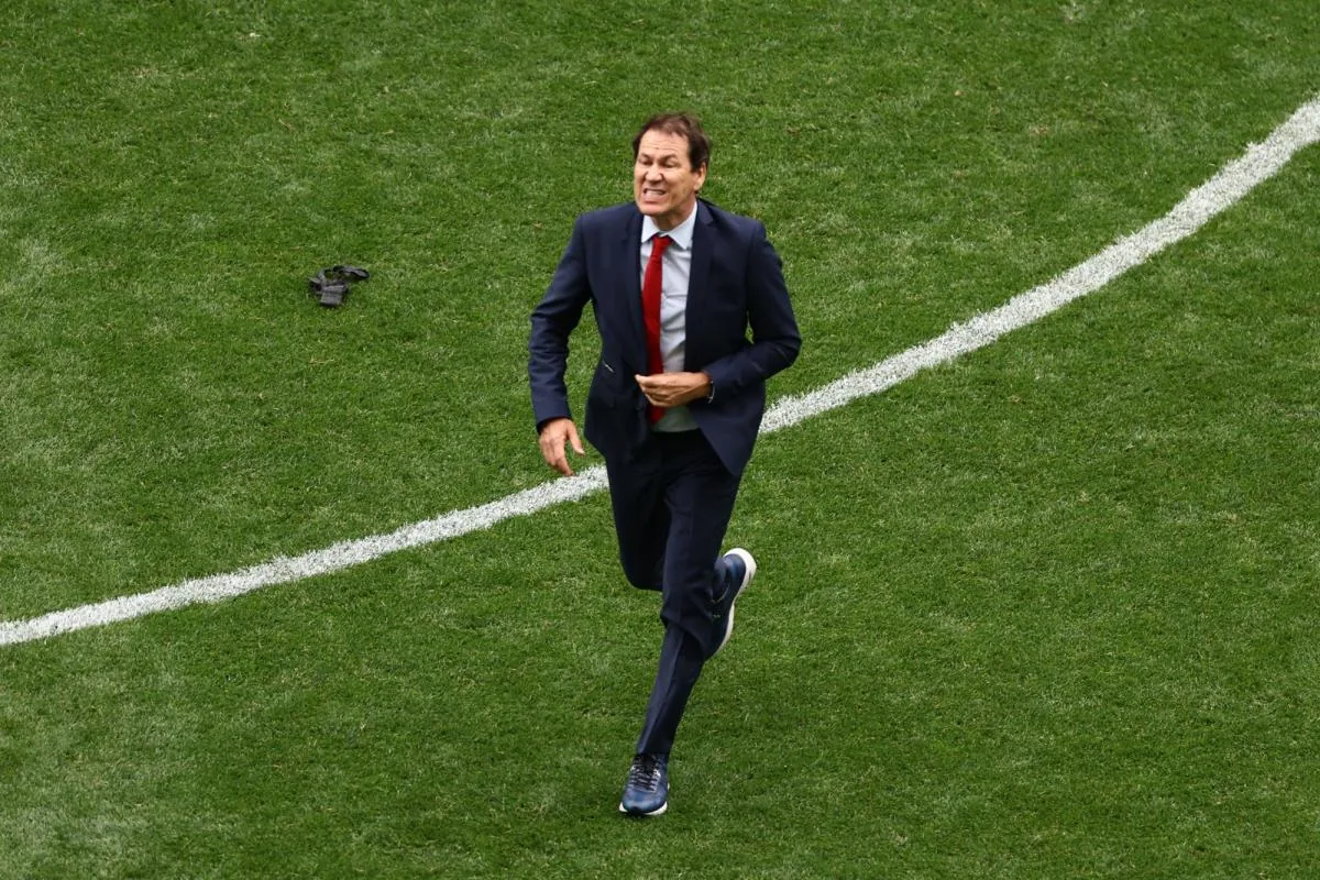 Rudi Garcia, s&eacute;lectionneur de la Belgique, vainqueur du S&eacute;n&eacute;gal en 16es de finale : &laquo; Ces &eacute;quipes-l&agrave; perdent leur structure tactique en fin de match &raquo;