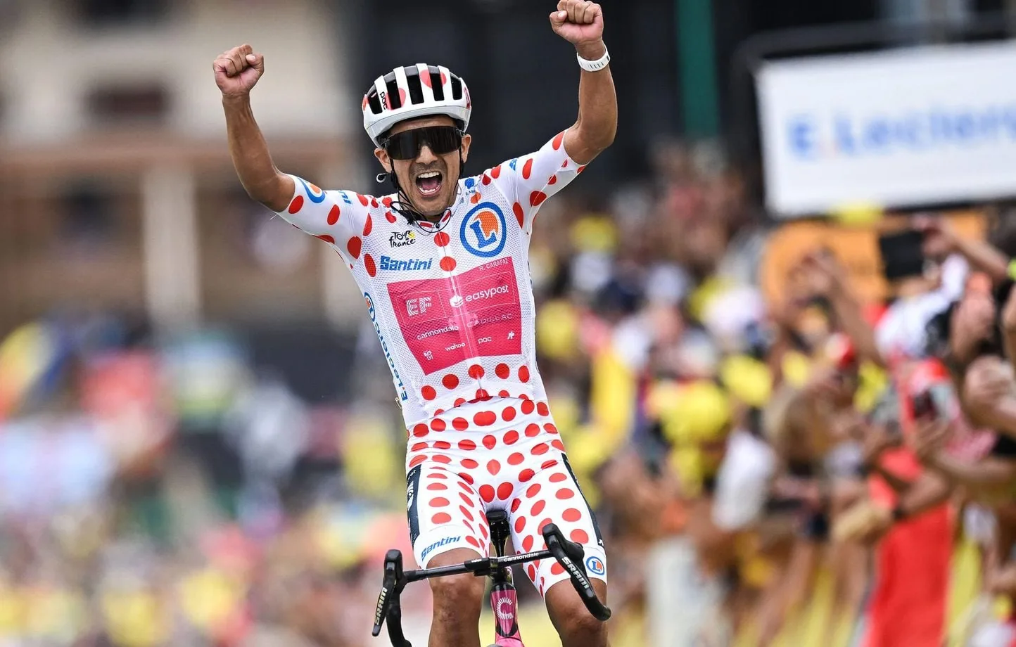 Tour de France : Richard Carapaz s'offre une deuxi&egrave;me victoire d'&eacute;tape, Paul Seixas dit adieu au podium &agrave; l'Alpe d'Huez - L'&Eacute;quipe