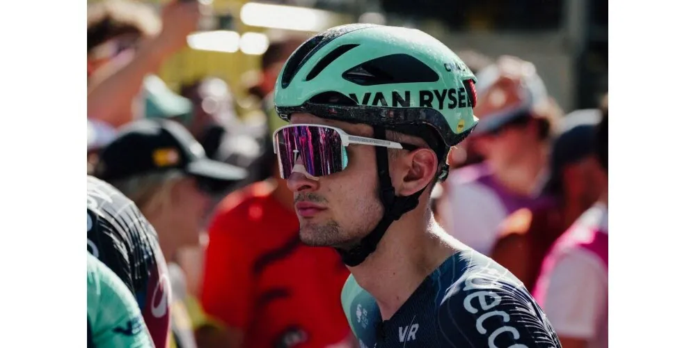 Paul Seixas devra &ecirc;tre costaud sur la premi&egrave;re &eacute;tape en tr&egrave;s haute montagne, ce jeudi. Photo A.S.O/Thomas Maheux