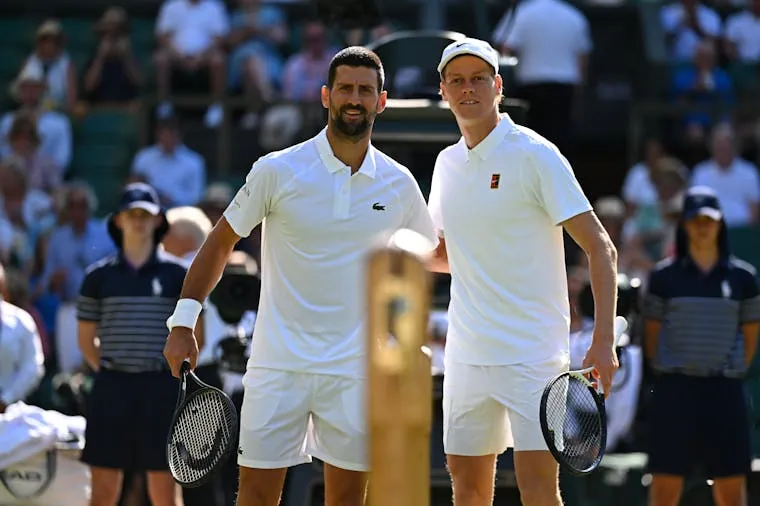 Novak Djokovic & Jannik Sinner / Demi-finales - Wimbledon 2025