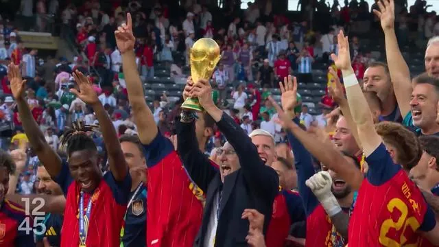L'Espagne remporte la Coupe du monde de football contre l'Argentine
