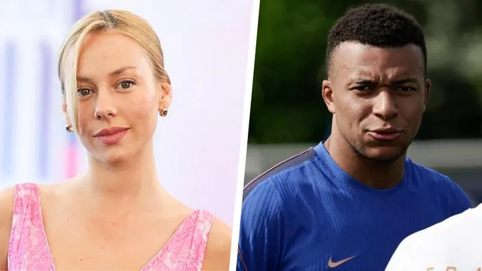 Ester Expósito et Kylian Mbappé