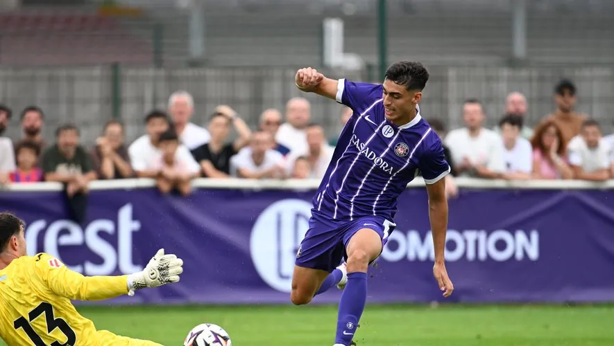 Julian Vignolo a marqu&eacute; le premier but de la partie.